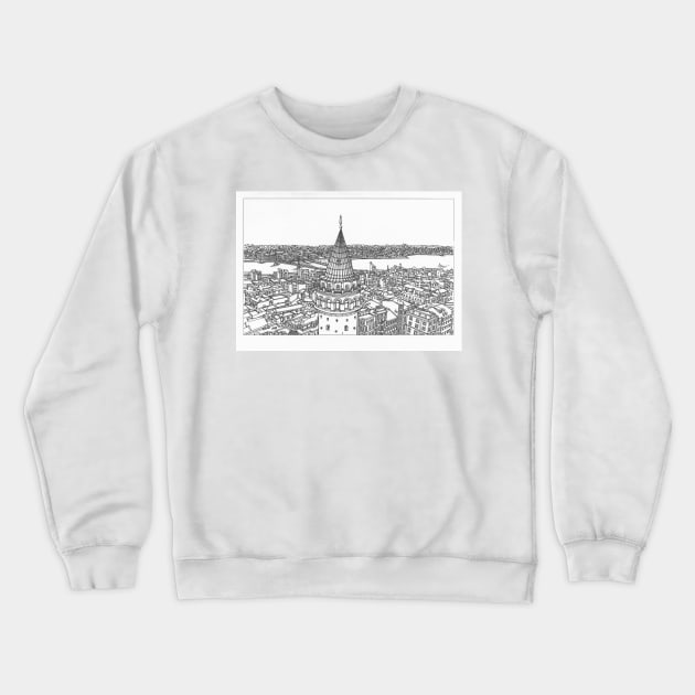 Istanbul Crewneck Sweatshirt by valery in the gallery